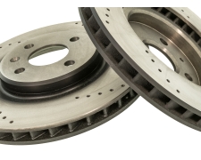 S2/S3 Cross Drilled Directional Brake Discs