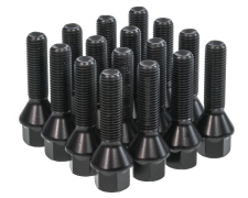 S2 / S3 Black Wheel Bolts 45mm Thread