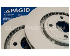 Pair of Pagid Brake Discs S1