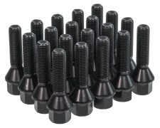 S2 / S3 Black Wheel Bolts 26mm Thread