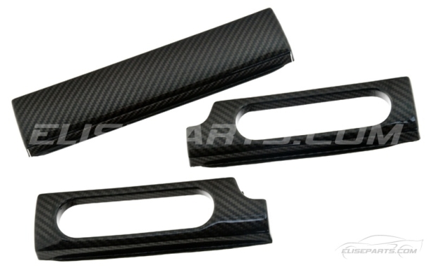 Carbon Fibre 3 Piece Dash Inserts S1 Image