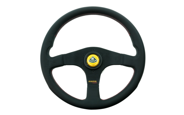 Momo Black Spoke Tuner Steering Wheel Image