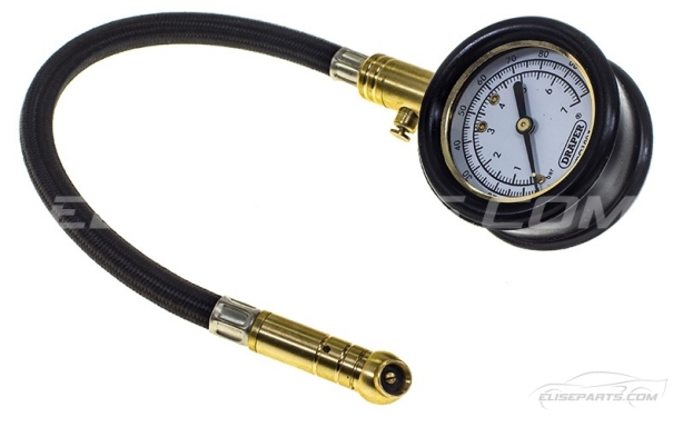 Tyre Pressure Gauge With Flexible Hose Image