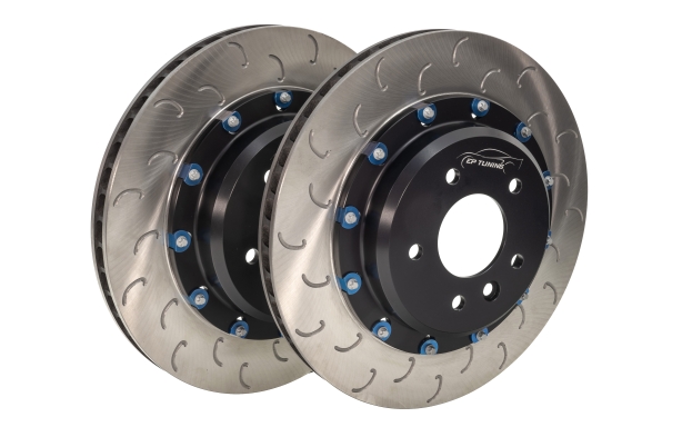 V6 330mm Floating Rear J Hook Brake Discs Image