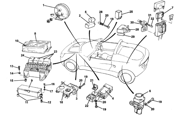 Windscreen Wiper Delay Module A082M6457F Image