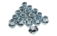 60 Degree Taper Silver Open End Wheel Nuts Image