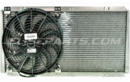 Pro Alloy Triple Pass Black Radiator Image