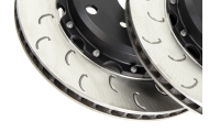 J Hook V6 330mm Brake Discs Handbrake Image