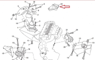 Engine Mount Bracket Right Hand A111E6460S Image