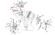 Top Engine Mount Bush A111E6016F Image