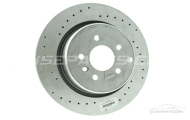 V6 Exige / Evora Rear Drilled Brake Discs OEM Image